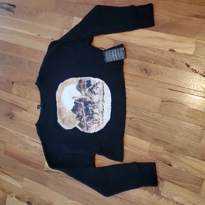 Crop Forever 21 sweat shirt